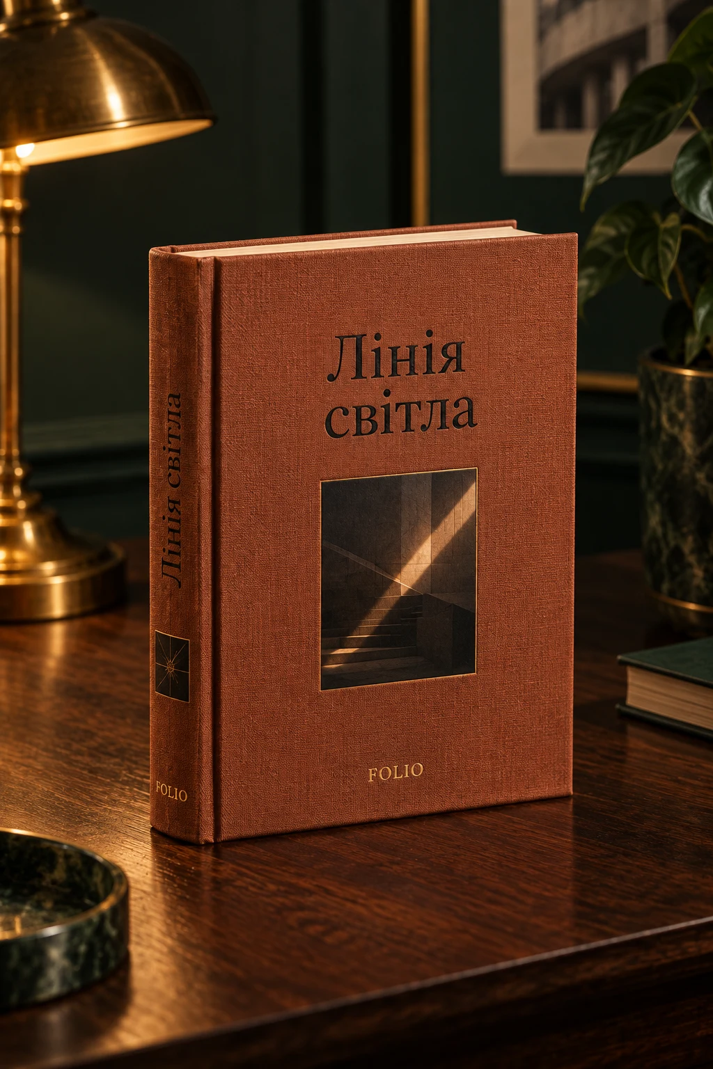 Книга Лінія світла у тканинній палітурці