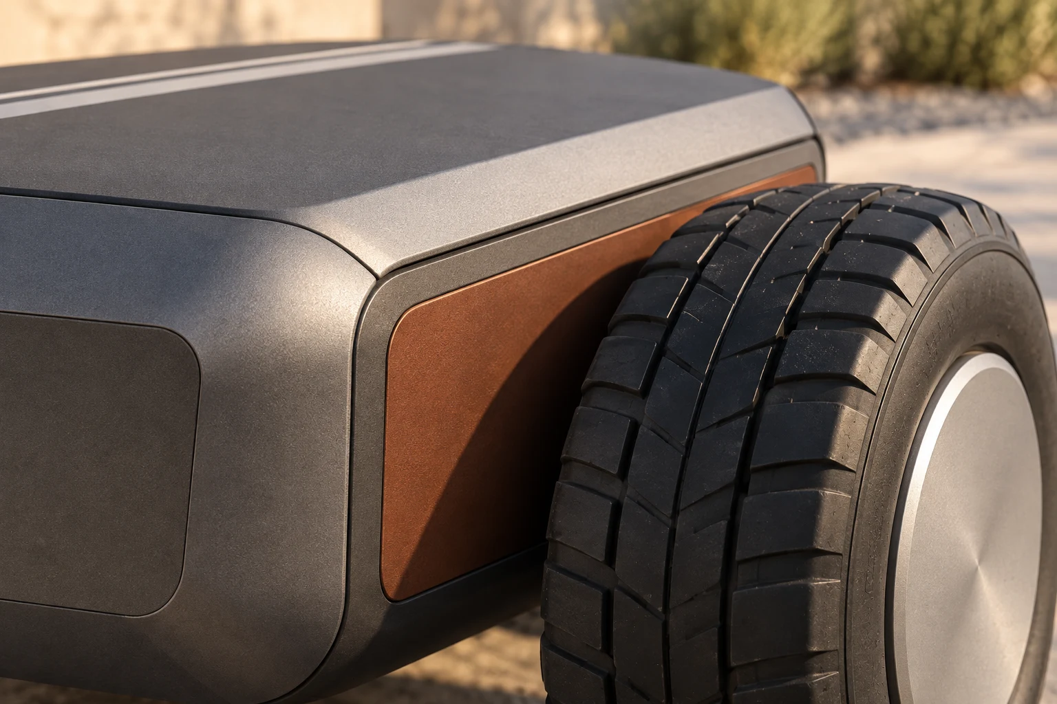VECTOR R — Деталь колеса та бічної панелі